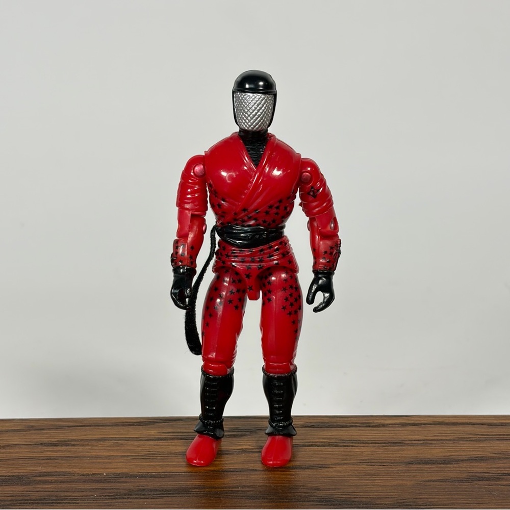 Vintage 1991 G.I. Joe SLICE Ninja 3.75" Action Figure ARAH Hasbro